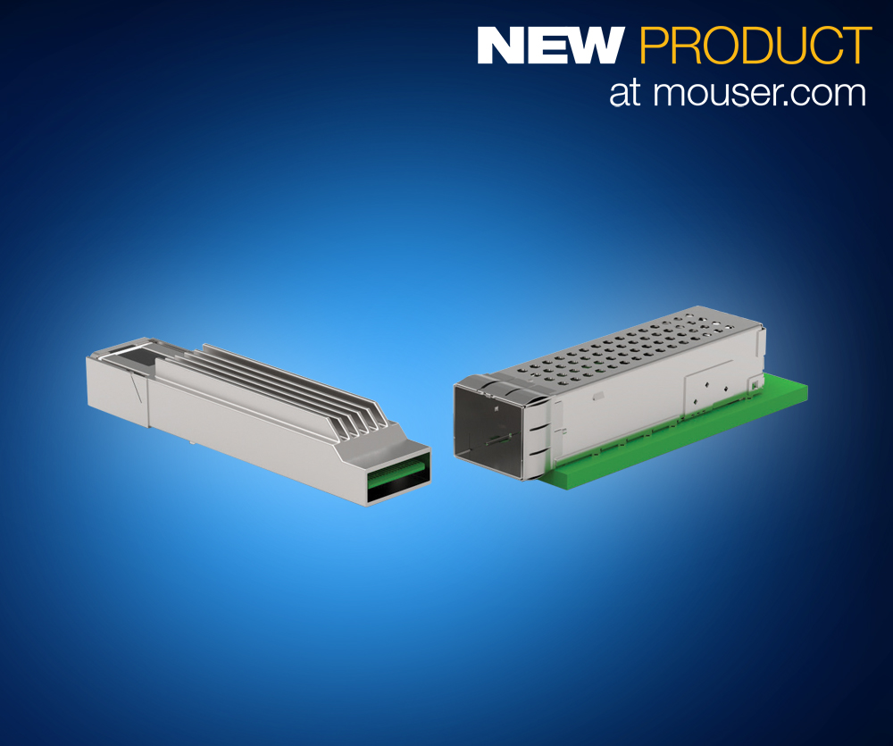 TE Connectivity’s microQSFP Interconnects for Next-Gen Data Center Infrastructures Now Available from Mouser